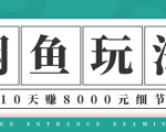 龟课·闲鱼项目玩法实战班第12期,操作10天左右利润有8000元细节玩法-虚拟资源库