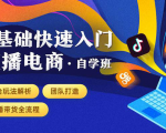 0基础快速入门直播电商课程:直播平台玩法解析-团队打造-带货全流程等环节-虚拟资源库