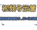 视频号运营:七大视频号运营实操技巧,从0-1卡位视频号红利-虚拟资源库