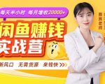 闲鱼赚钱实战营,一部手机,无需货源,玩闲鱼轻松月入2万+-虚拟资源库