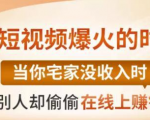 【0基础吸金视频变现课】每天5分钟,在家轻松做视频,开启月入过万的副业-虚拟资源库