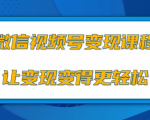 微信视频号变现项目,0粉丝冷启动项目和十三种变现方式-虚拟资源库