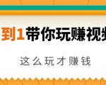从0到1带你玩赚视频号:这么玩才赚钱,日引流500+日收入1000+核心玩法-虚拟资源库