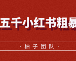 月入五千小红书粗暴赚钱玩法,适合上班族的赚钱副业-虚拟资源库