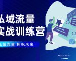 私域流量实战营:7天收获属于您的私域流量池,给你总结出可复制的套路-虚拟资源库