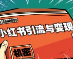 小红书引流与变现:从0-1手把手带你快速掌握小红书涨粉核心玩法进行变现-虚拟资源库