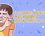 2021新风口-拼多多虚拟店:可多店批量操作,每个店一天收入在200-1000-虚拟资源库