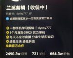 兰溪抖音混剪:一部手机学习剪辑,3个月涨粉580万-虚拟资源库