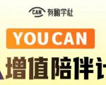 有趣学社·YOUCAN个人增值陪伴计划：提升个人“稳定可持续赚钱能力”-虚拟资源库