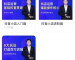 湛北·抖音小店入门进阶高阶合集,八大玩法打造百万店铺-虚拟资源库