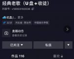 抖音音乐号+无人直播+u盘带货,教你如何通过抖音赚钱-虚拟资源库