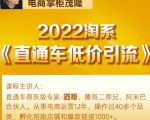 茂隆2022直通车低价引流玩法，教大家如何低投入高回报的直通车玩法-虚拟资源库
