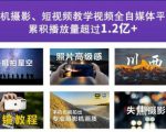 2022玩转手机影像全系课,零基础的小白也能进阶成为手机摄影专业人士-虚拟资源库