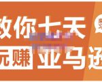 晟尧跨境·教你七天玩赚亚马逊,教你轻松玩赚亚马逊,适合小白学习-虚拟资源库