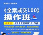 《全案成交100》全案全流程4段25步100招，操作班-虚拟资源库