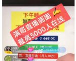 演哥直播变现实战教程，直播月入10万玩法，包含起号细节，新老号都可以-虚拟资源库