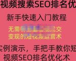 宋老师·短视频搜索SEO优化,教你10分钟创作一个短视频,三天排名上第一-虚拟资源库