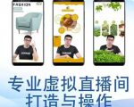 个人虚拟直播间的搭建与操作,专业虚拟直播间的打造与操作-虚拟资源库