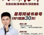 星哥同城教育书单号课程,无需出境简单操作项目稳定-虚拟资源库