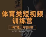 篮球小人物·体育类短视频教学课程，篮球解说账号的IP打造方法和内容创作课-虚拟资源库