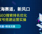 2022蓝海赛道，新风口：短视频SEO搜索排名优化+企业商家号搭建运营实操-虚拟资源库