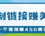 复制链接赚美元,一个链接可赚450+,利用链接点击即可赚钱的项目【视频教程】-虚拟资源库