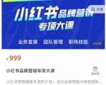 小红书品牌营销专项大课,操盘手进阶,一套能让你提升业务精进的课程-虚拟资源库