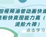 短视频油管动画快速制作涨粉快变现能力高（0基础进阶大神）-虚拟资源库