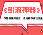 《引流神器》拥有这套系统化的思维，不管做任何行业，永远都不会缺流量（PDF电子书）-虚拟资源库