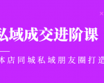 实体同城获客必学私域成交进阶课,实体店同城私域朋友圈打造-虚拟资源库