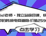 Daniel老师·独立站综合课，快速开启你的跨境电商道路-价值2599元-虚拟资源库