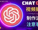 正确使用Chat GPT制作有价值的中文视频脚本,并在YouTube获利-虚拟资源库