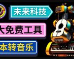 抢先体验未来Ai科技-文本转音乐工具，只需输入文字描述，即可创作歌曲和音乐-虚拟资源库