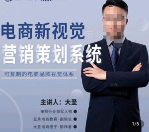 大圣·电商新视觉营销策划系统,可复制的电商品牌视觉识别系统-虚拟资源库