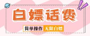 外面收费598的最新闲鱼无限白嫖话费项目，简单暴利【详细玩法教程】-虚拟资源库