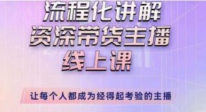 婉婉主播拉新实操课（新版）流程化讲解资深带货主播，让每个人都成为经得起考验的主播-虚拟资源库