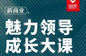 张琦·新商业魅力领导成长大课2023新版,高效管理必修课(30节)-虚拟资源库