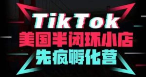疯人院·TikTok美国半闭环小店孵化营,抢占TikTok美国蓝海市场,开店、运营、带货、投流全实操-虚拟资源库