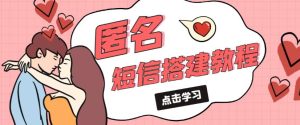 外面收费998的匿名短信发送网站搭建教程,可自用可售卖【网站源码+详细教程】-虚拟资源库