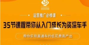 35节课程带你从入门成长为资深车手，让系统学习直通车成为可能，帮你实现直通车的低花费高产出-虚拟资源库