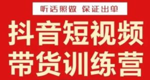 李鲆·抖音短视频带货训练营15期,一部手机、碎片化时间也能做,随时随地都能赚钱-虚拟资源库