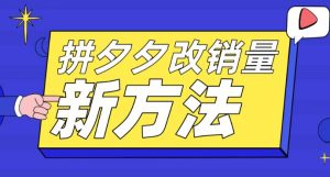 拼多多改销量新方法+卡高投产比操作方法+测图方法等-虚拟资源库
