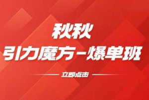 漫画引力魔方2.0-爆单进阶班,玩爆推荐流量:双场景低价引流,双渠道撬动免费,达摩盘高效助力-虚拟资源库