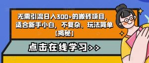 4个冷门副业思路玩法,从0到1,闷声发财,让你实现财富自由【揭秘】-虚拟资源库