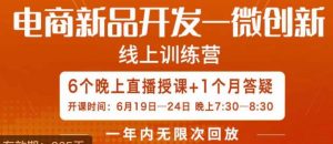 南掌柜·电商新品开发——微创新,电商新品微创新是你企业发展的护城河-虚拟资源库