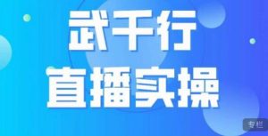 武千行直播实操课,账号定位、带货账号搭建、选品等-虚拟资源库