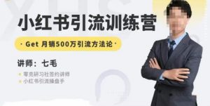 零克·小红书引流训练营第五期,小红书矩阵引流到vX的方法论-虚拟资源库
