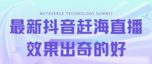 最新抖音快手赶海无人直播流量庞大，效果出奇的好（教程+素材）-虚拟资源库