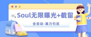 【暴力引流】Soul无限曝光+截留一体的软件【揭秘】-虚拟资源库