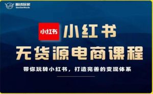前线玩家-小红书无货源电商,带你玩转小红书,打造完善的变现体系-虚拟资源库